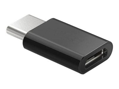 SAVIO AK-31/B - USB-adapter - USB-C (hane) till mikro-USB typ B (hona) - svart