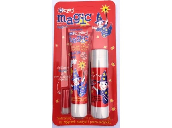 Magic 2-i-1 limtube + limstift KAMABEN