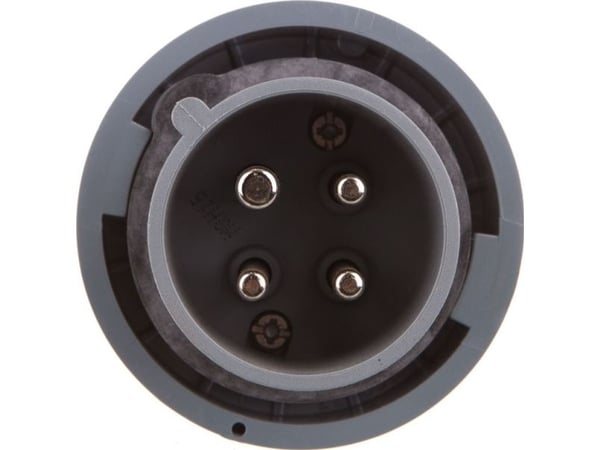 MENNEKES 3809, 16 A, 400 V, 50 - 60 Hz, 4P, 6 t, Lige