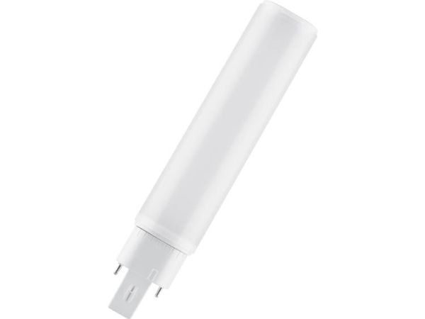 OSRAM DULUX D/E HF & AC Mains - LED-glödlampa - form: tubulär - glaserad finish - G24q-3 - 10 W (motsvarande 26 W) - klass E - svalt vitt ljus - 40...