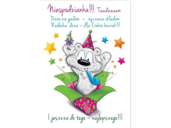 Stamp kort Happy B6 + konvolutt mønster nr. 14