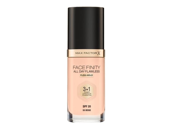 MAX FACTOR FACEFINITY 3-i-1 Foundation No. 55 30 ml