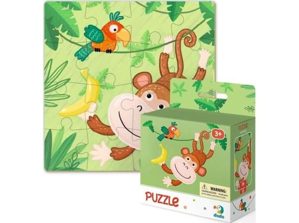 puslespill 16 brikker ape dop300164