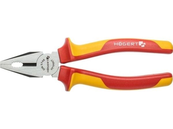 Högert Technik Kombinasjonstang 200 mm, 1000 V, VDE HT1P907