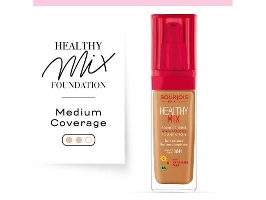 BOURJOIS HEALTHY MIX FOUNDATION 30ML - CARAMEL