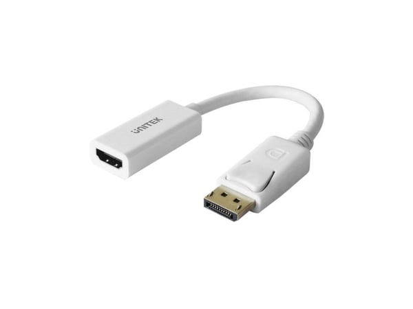 Unitek Y-6332 - Video adapter - DisplayPort hann til HDMI hunn - 4K-støtte