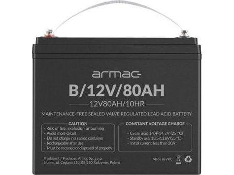 Armac - UPS-akku - 1 x akku - Lyijyakku - 80 Ah