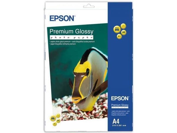 Epson Premium Glossy Photo Paper BOGOF - Blank - A4 (210 x 297 mm) - 255 g/m² - 15 ark fotopapir (en pakke 2) - for EcoTank ET-2650, 2750, 2751, 27...