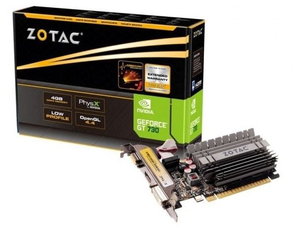 Zotac GeForce GT 730 ZONE Edition 4GB DDR3 grafikkort