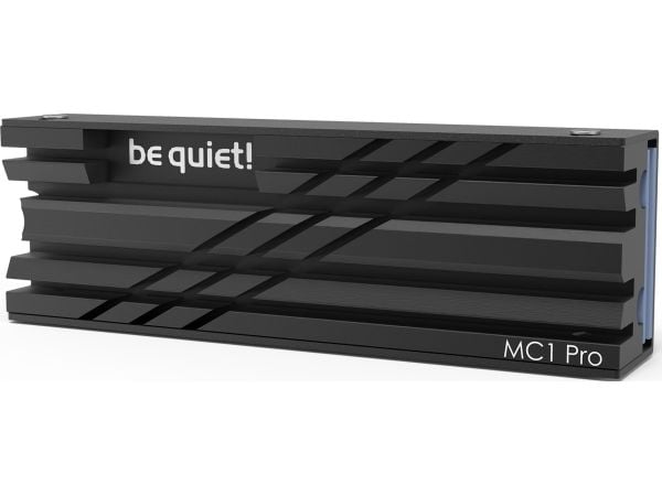 be quiet! MC1 PRO - Fasttilstands-drevvarmelegeme - svart