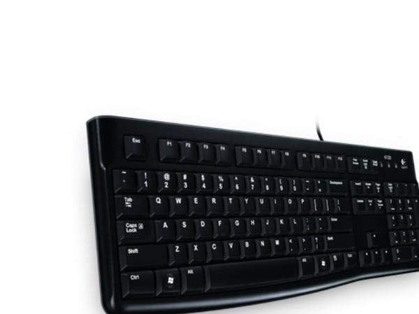 Logitech K120 - Näppäimistö - USB - venäjänkielinen