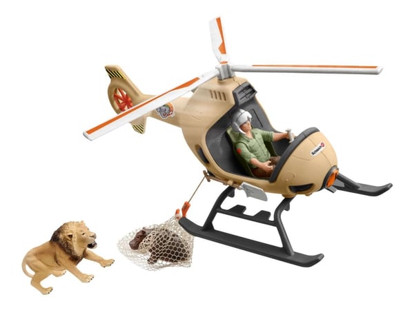 Schleich Wild Life 42476 Animal Rescue Helicopter