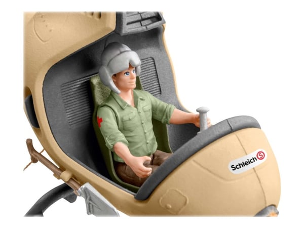 Schleich Wild Life 42476 Animal Rescue Helicopter