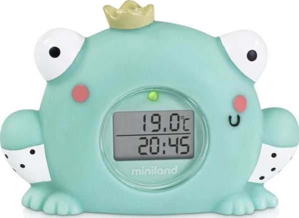 Miniland Termometer för badvattentemperatur och omgivningstemperaturmätning - Zabka