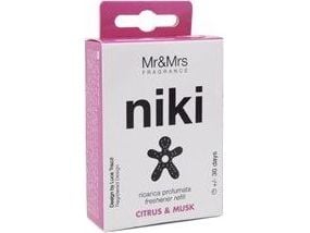 Mr&Mrs Fragrance Niki Citrus & Musk, refill til bil