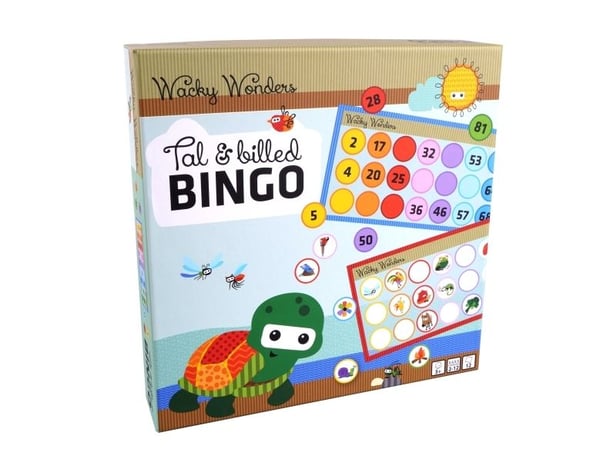 Wacky Wonders tall Bingo