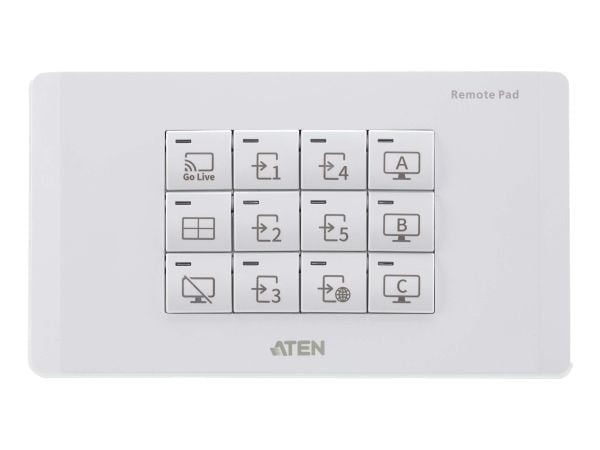 ATEN VPK312 Network Remote Pad - Knappsats - 29 knappar - kabel