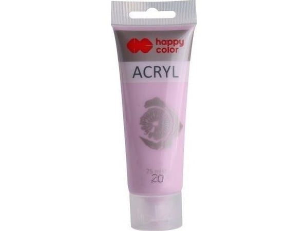 Acrylmaling 75 ml lys rosa HAPPY COLOR