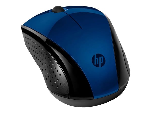 HP 220 - Mus - 3 knapper - trådløs - 2.4 GHz - USB trådløs mottaker - blå - CTO - for HP 27; ENVY Laptop 13, 17; Laptop 14, 15; Pavilion Laptop 14,...