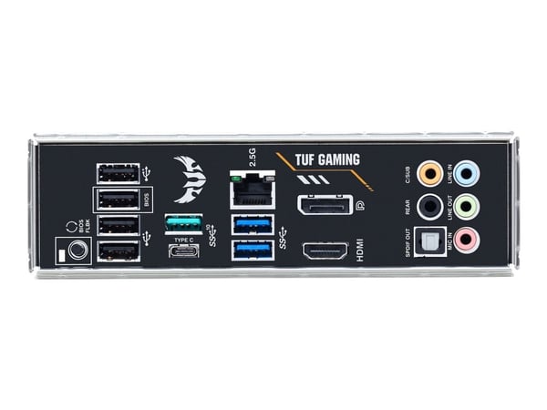 ASUS TUF GAMING B550-PRO - Moderkort - ATX - Socket AM4 - AMD B550 Chipuppsättning - USB-C Gen1, USB 3.2 Gen 1, USB-C Gen2, USB 3.2 Gen 2 - 2.5 Gig...