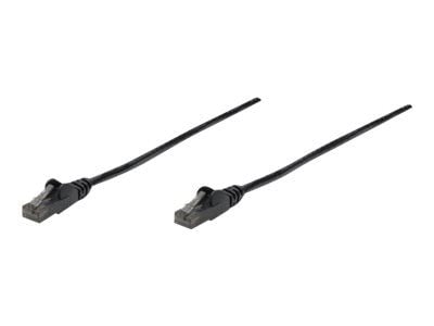 Intellinet Network Patch Cable, Cat6, 1.5m, Black, CCA, U/UTP, PVC, RJ45, Gold Plated Contacts, Snagless, Booted, Lifetime Warranty, Polybag - Kobl...