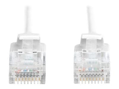 DIGITUS Slim - Koblingskabel - RJ-45 (hann) til RJ-45 (hann) - 1 m - UTP - CAT 6 - halogenfri, formstøpt, uten hindringer - grå
