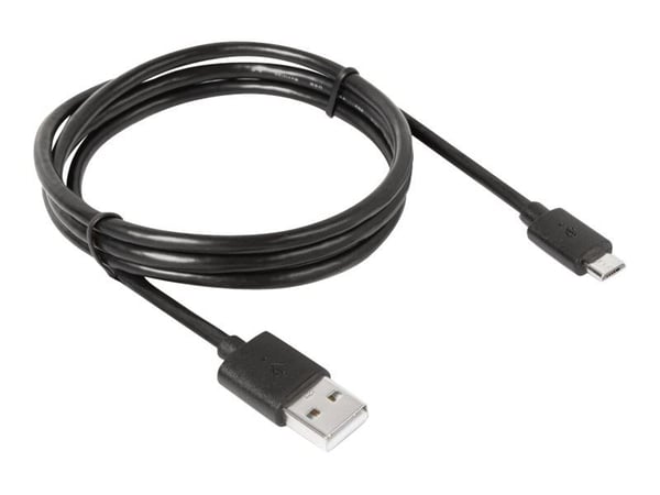 Club 3D - USB-kaapeli - USB tyyppi A (uros) - Micro-USB tyyppi B (uros) - USB 3.2 Gen 1 - 2,4 A - 1 m - kaksisuuntainen