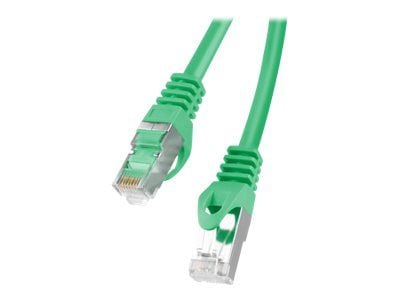 Lanberg - Koblingskabel - RJ-45 (hann) til RJ-45 (hann) - foliebelagt uskjermet tvinnet kabelpar (F/UTP) - CAT 6 - formstøpt, uten hindringer, fler...