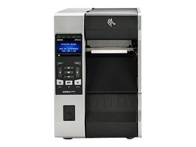Zebra ZT610 - Etikettskriver - direktetermisk / termisk overføring - Rull (10,8 cm) - 203 dpi - inntil 356 mm/sek - USB, seriell, Gigabit LAN, USB-...