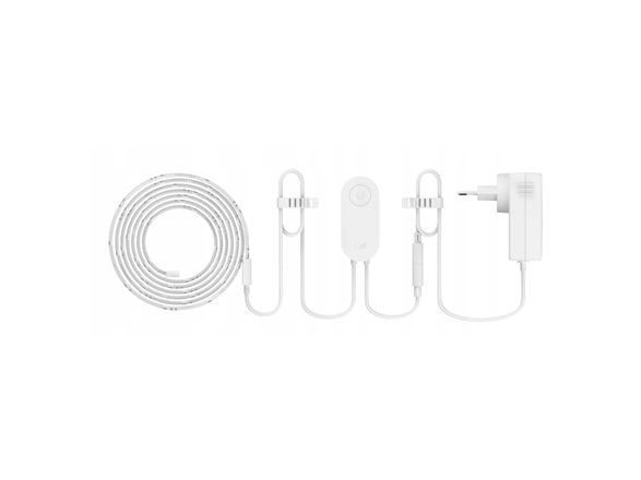 Yeelight LED Lightstrip 1S, Universaali nauhavalo, Sisätila, Tunnelma, Makuuhuone, Sisäpihaiha, Ruokailusali, Keittiö, Olohuone, Teippi, Läpinäkyvä...