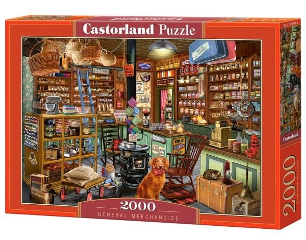 Castorland General Merchanise 2000 pcs, 2000 stykker, Kunst, 9 år