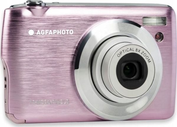 AgfaPhoto Agfa Photo DC8200 Rožinė + kotelo + SD-kortti 16GB