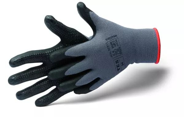 monteringshanske m/ datter - YES Glove Grip XXL/11"