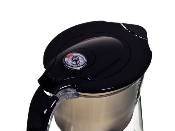 Vannkanne Aquaphor Onyx 4,2 l med tre filtre magnesium B100-25 Maxfor, sort
