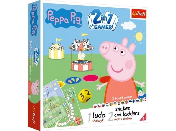 TREFL PEPPA PIG Brettspill 2 i 1 &ldquo;Pepa Pig&ldquo;