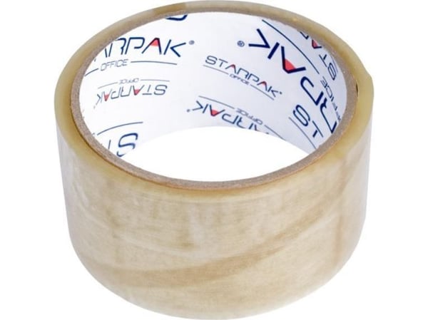Starpak läpinäkyvä pakkausteippi (6kpl)