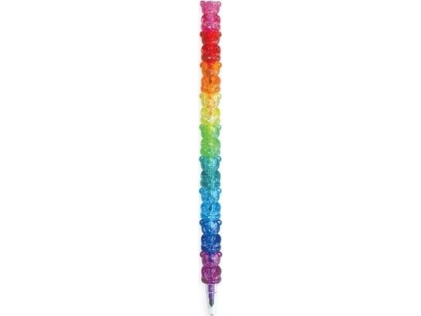 Interleaved Crayons Teddy Bear to Teddy Bear