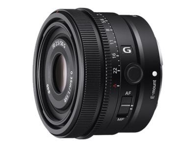 Sony SEL50F25G - Lins - 50 mm - f/2.5 G - Sony E-mount - för Cinema Line; a VLOGCAM; a1; a1 II; a6700; a7 IV; a7 V; a7C; a7C II; a7CR; a7R V; a9 III