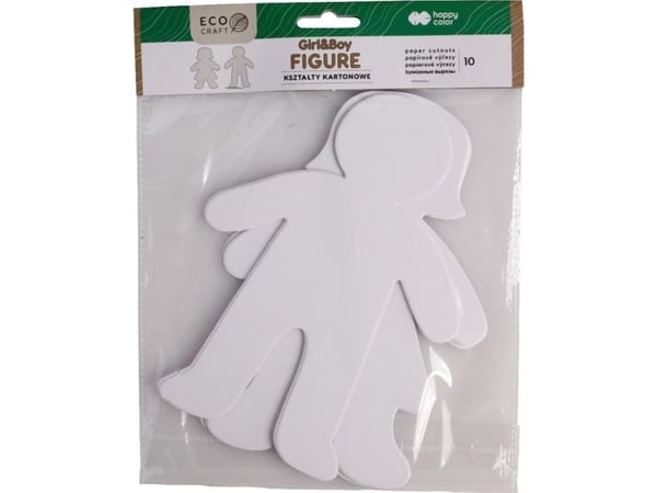 Sett med pappfigurer Figur 10 deler