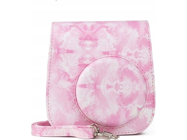 LoveInstant etui til Fujifilm Instax Mini 11 akvarell – rosa utvisking