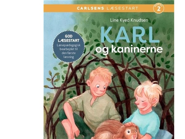 Carlsens lesestart - Karl og kaninene | Line Kyed Knudsen | Språk: Dansk