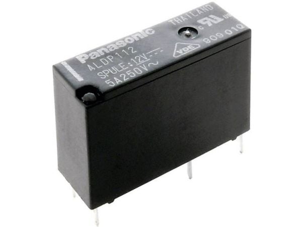 Panasonic ALDP124 Tulostusrele 24 V/DC 5 A 1 x rajakytkin 1 kpl 1 kpl