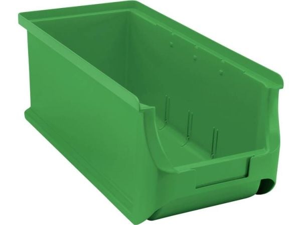 Allit 456293 Oppbevaringsbokser (B x H x D) 125 x 150 x 320 mm Grønn 1 stk