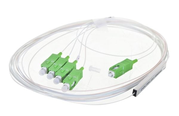 Ubiquiti UFiber - Nätverksdelare - SC/APC (hane) till SC/APC (hane) - 1.5 m - fiberoptisk - G.657.A1
