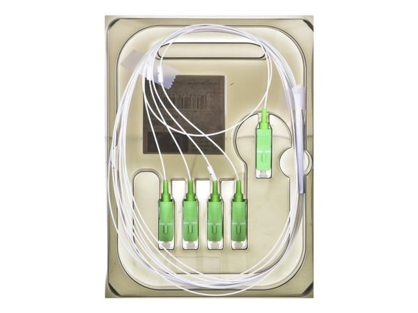 Ubiquiti UFiber - Nätverksdelare - SC/APC (hane) till SC/APC (hane) - 1.5 m - fiberoptisk - G.657.A1