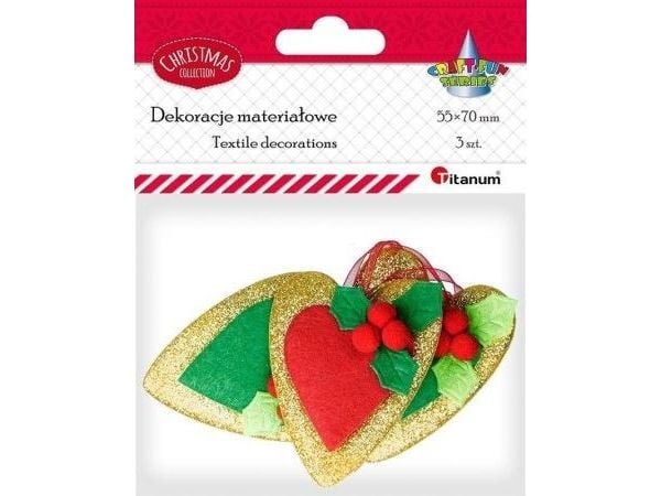 Titaanihuopasydämet 3 kpl