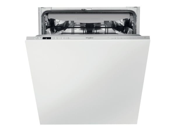 Whirlpool WIC 3C34 PFE S - Oppvaskmaskin - innebygd - Nisje - bredde: 60 cm - dybde: 56 cm - høyde: 82 cm - sølv