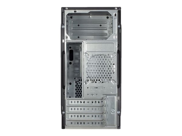 Inter-Tech IT-6502 Romea, Micro Tower, PC, Musta, mikro ATX, 14 cm, 29 cm