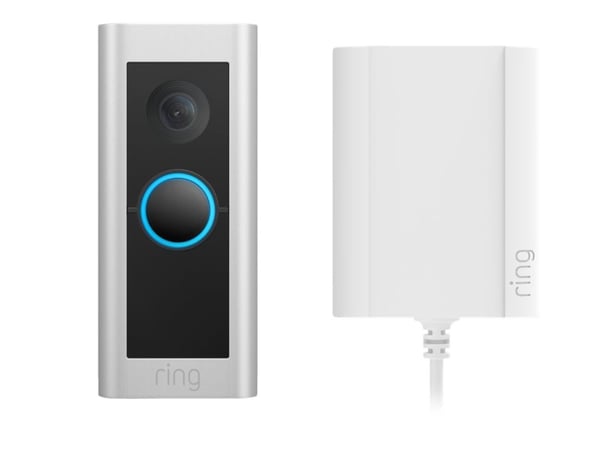 Ring Video Doorbell Pro 2 Plug-in, Nikkeli, Satiini teräs, Koti, 150°, 150°, Langaton, 802.11b, 802.11g, Wi-Fi 4 (802.11n), Wi-Fi 5 (802.11ac)