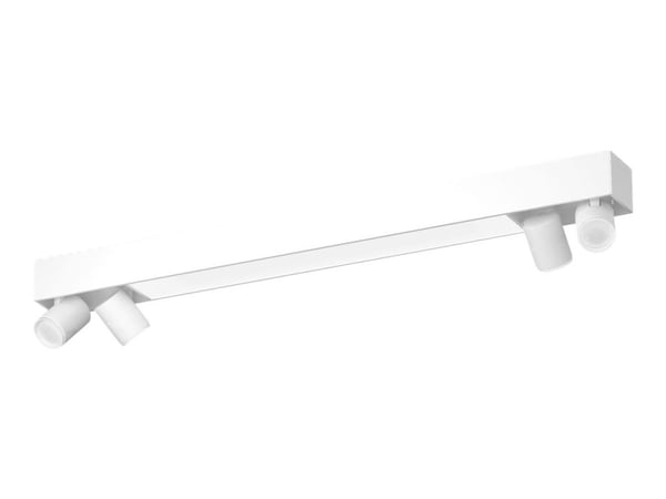 Philips Hue White and Colour Ambiance Centris - Takspotlight - LED-lyspære x 4 - GU10 - total: 22.8 W (ekvivalent 200 W) - klasse A - hvitt lys - 2...